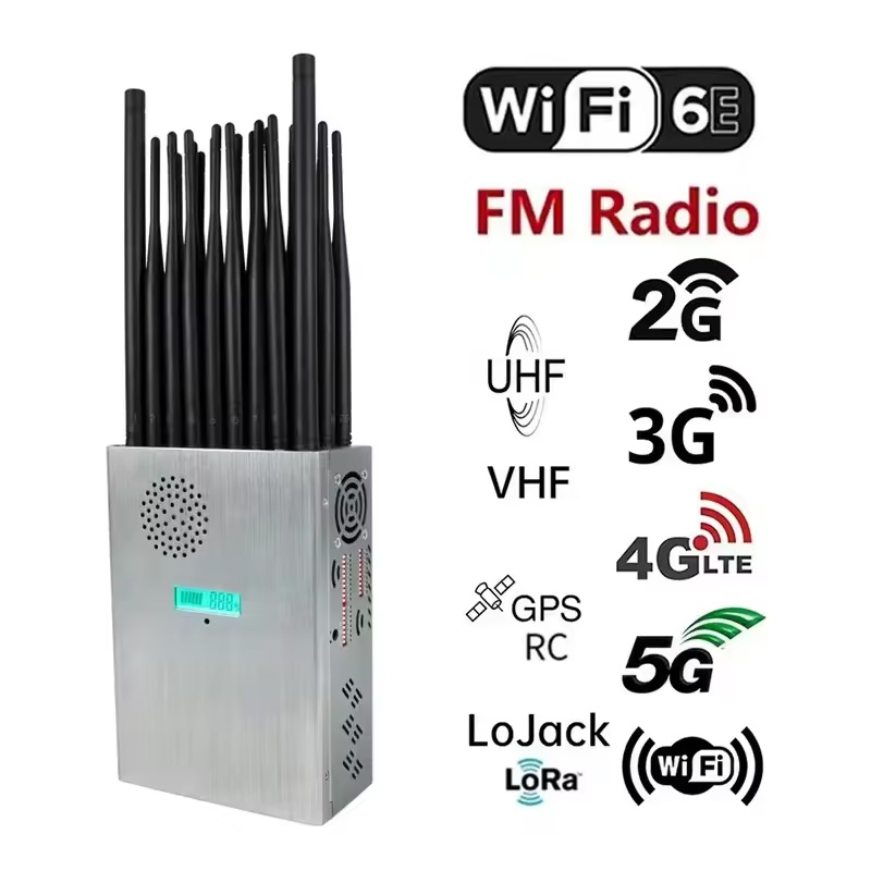 28 Bands 27 Antennas FM Radio GSM Mobile Phone Jammer - 副本